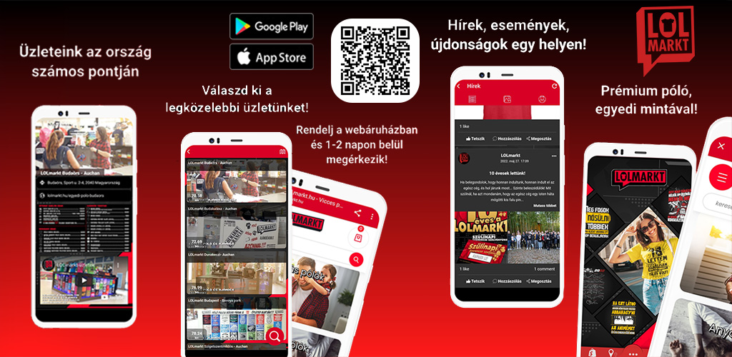 A LOLmarkt mobil app már iphone-ra is letölthető!
